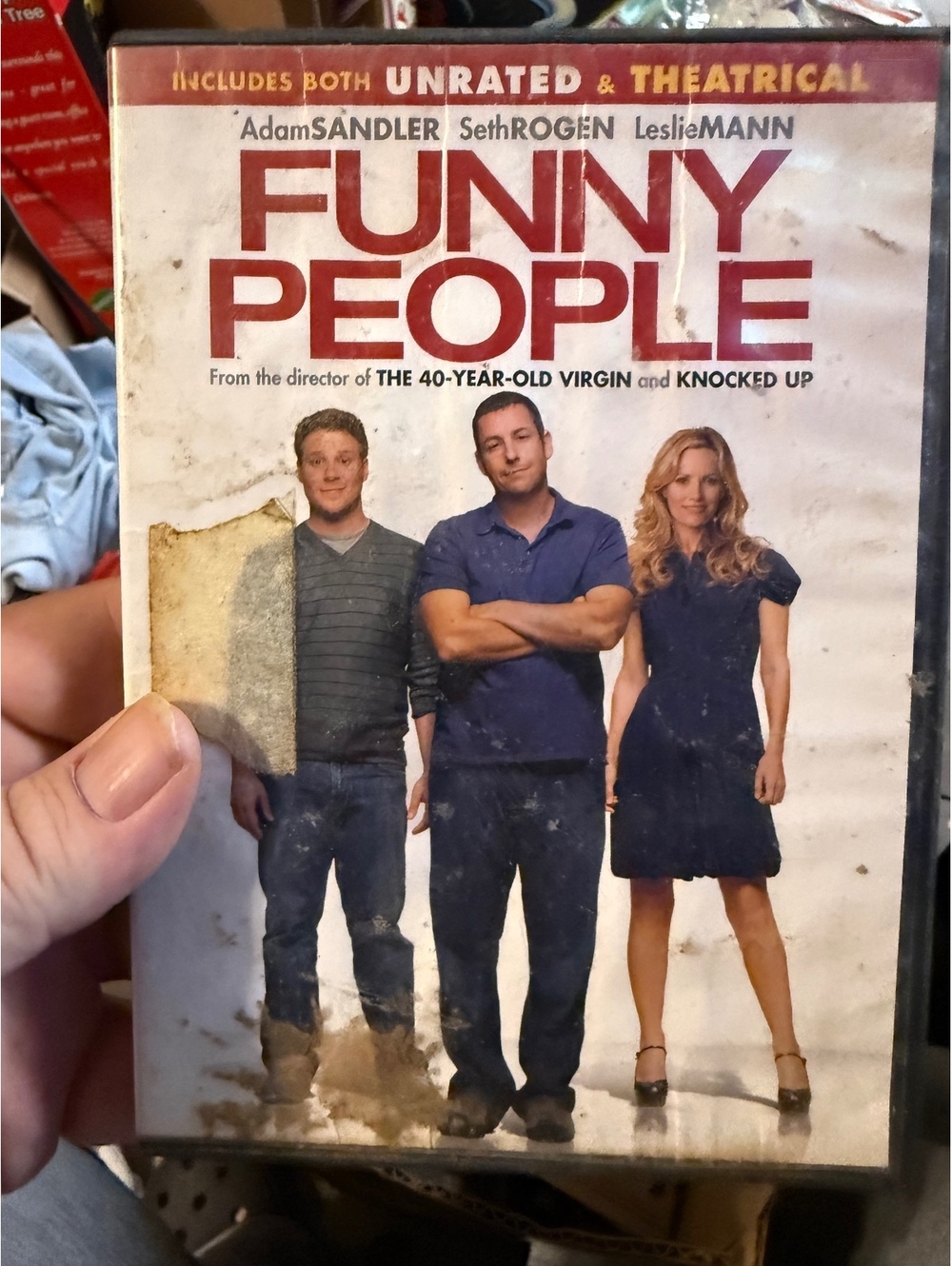 Funny People DVD - Unrated & Theatrical Versions - Adam Sandler, Seth Rogen, and